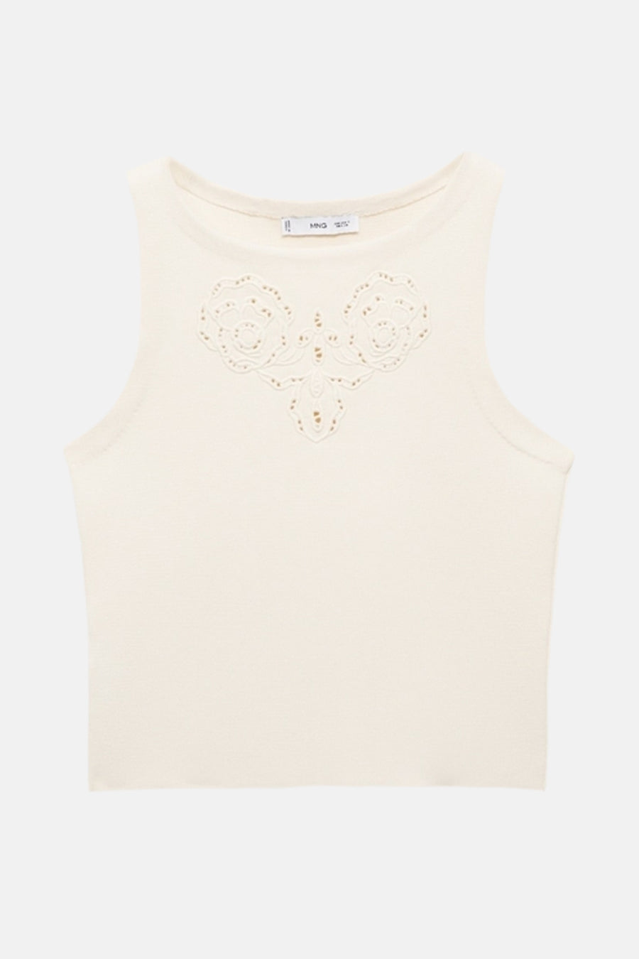 Singlet Ecru - MANGO