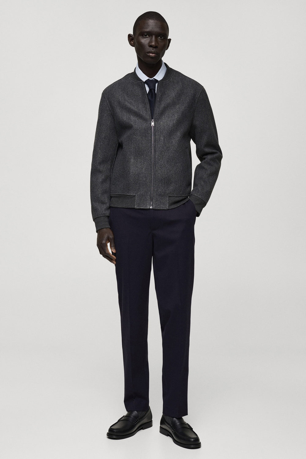 Pantalon de costume Bleu - MANGO