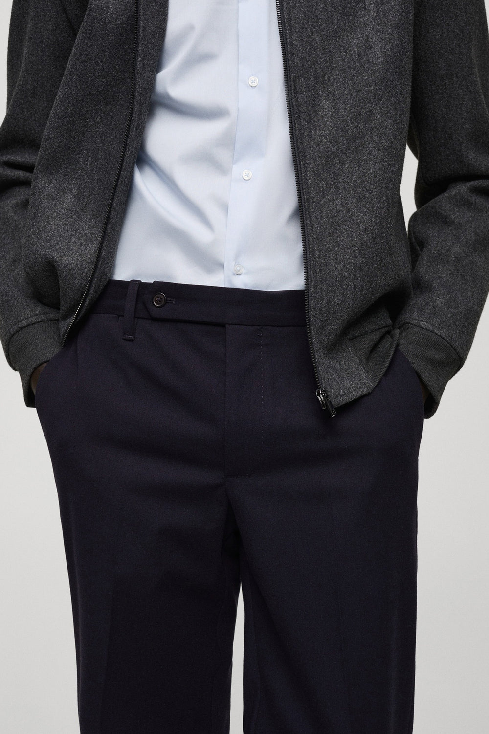 Pantalon de costume Bleu - MANGO