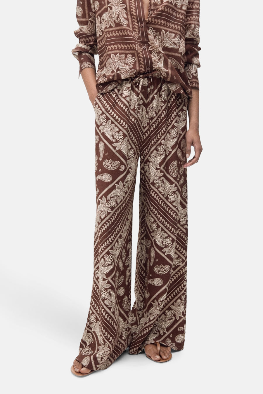 Pantalon Multicolore - MANGO