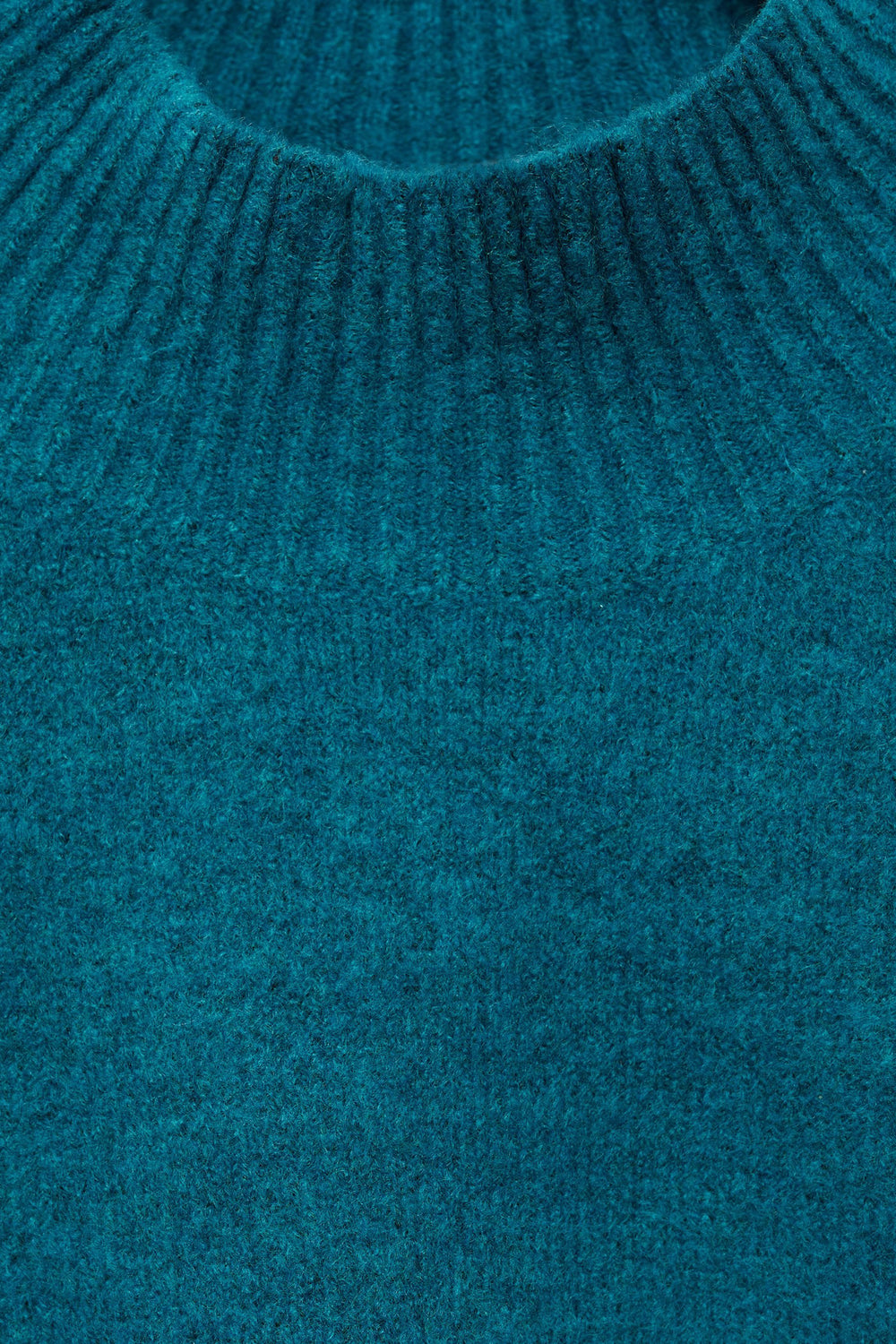 Pull col rond Vert - MANGO