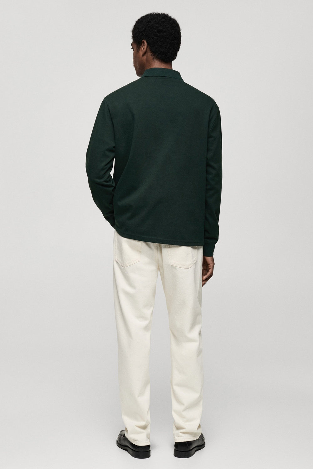 Sweater met ronde hals Groen - MANGO