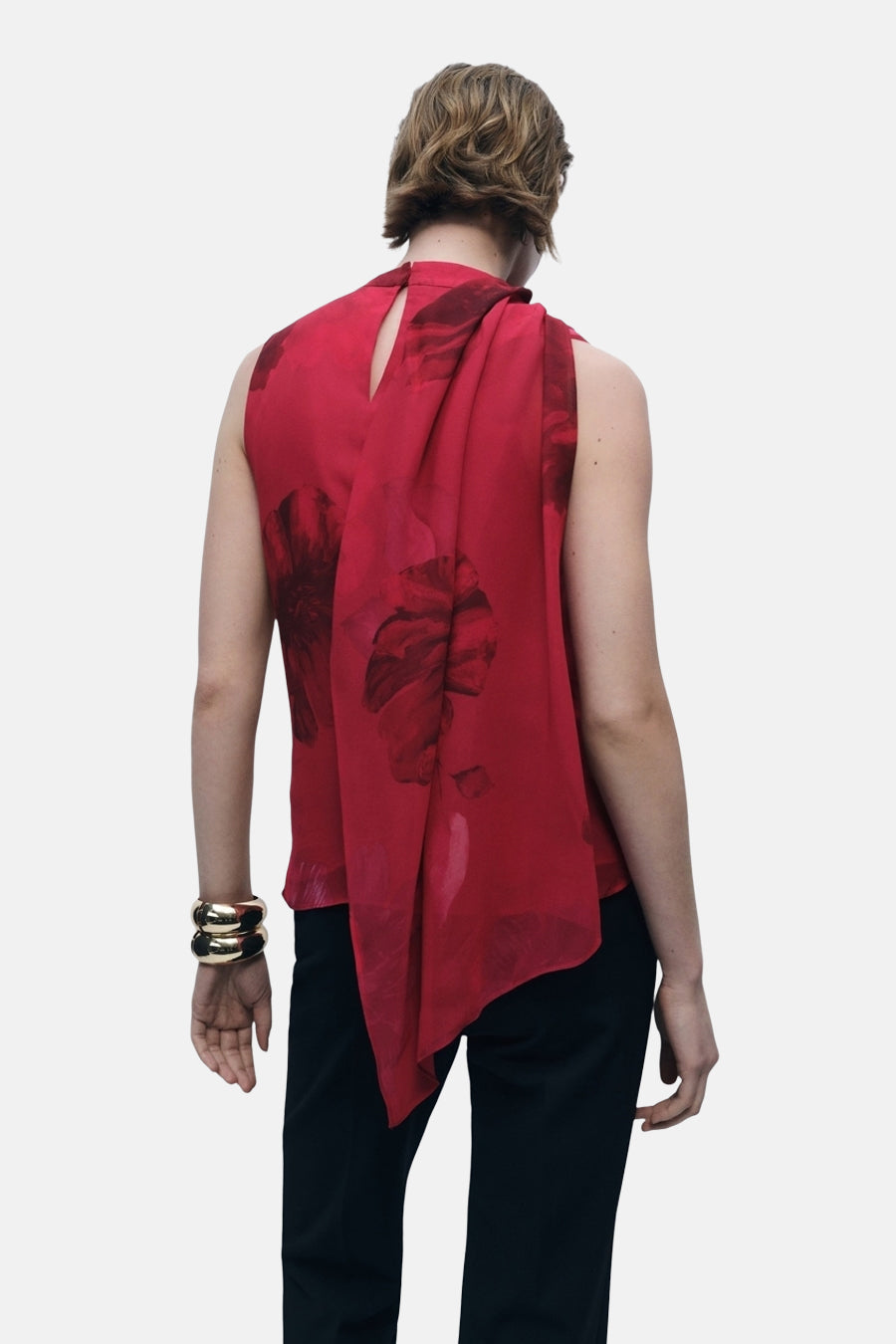 Blouse (zonder mouwen) Rouge - MANGO