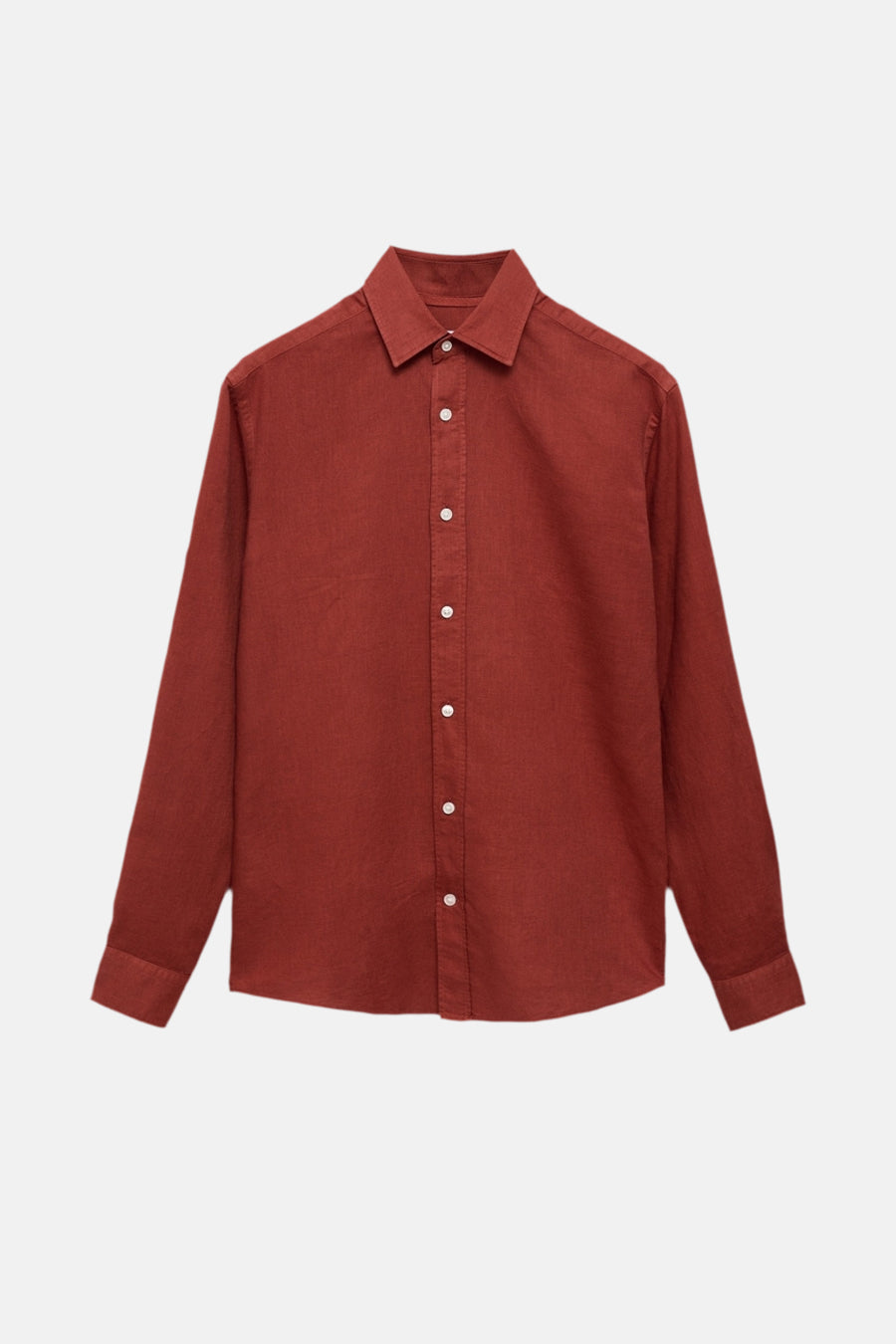 Chemise (manches longues) Rouge - MANGO