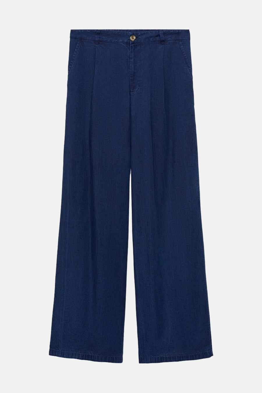 Pantalon DARK BLUE DENIM - MANGO
