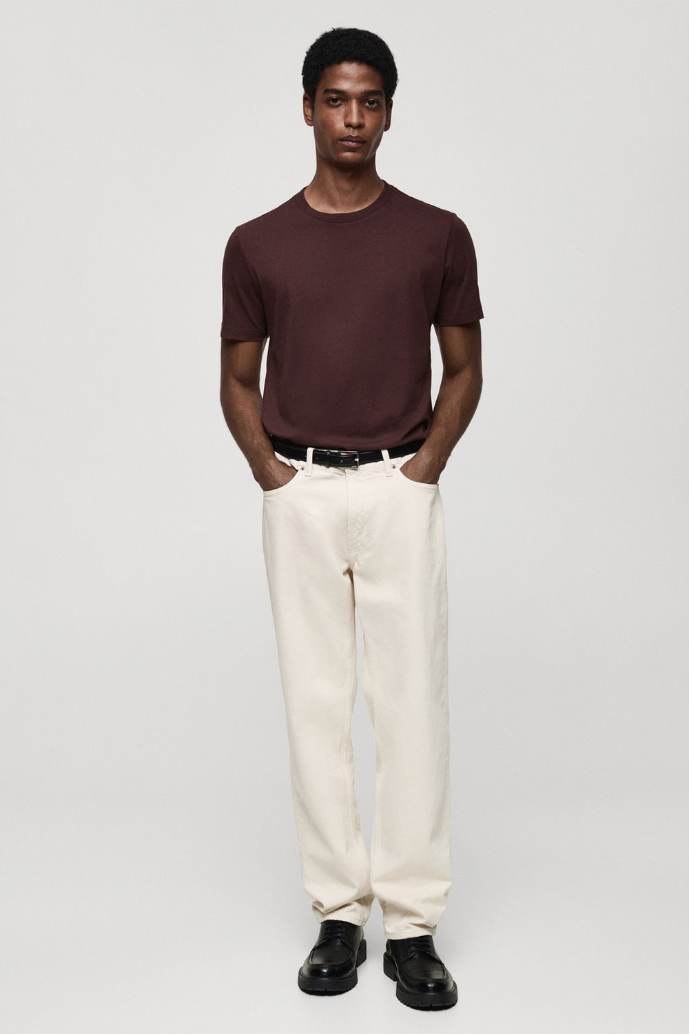 T-shirt (korte mouwen) Rouge - MANGO