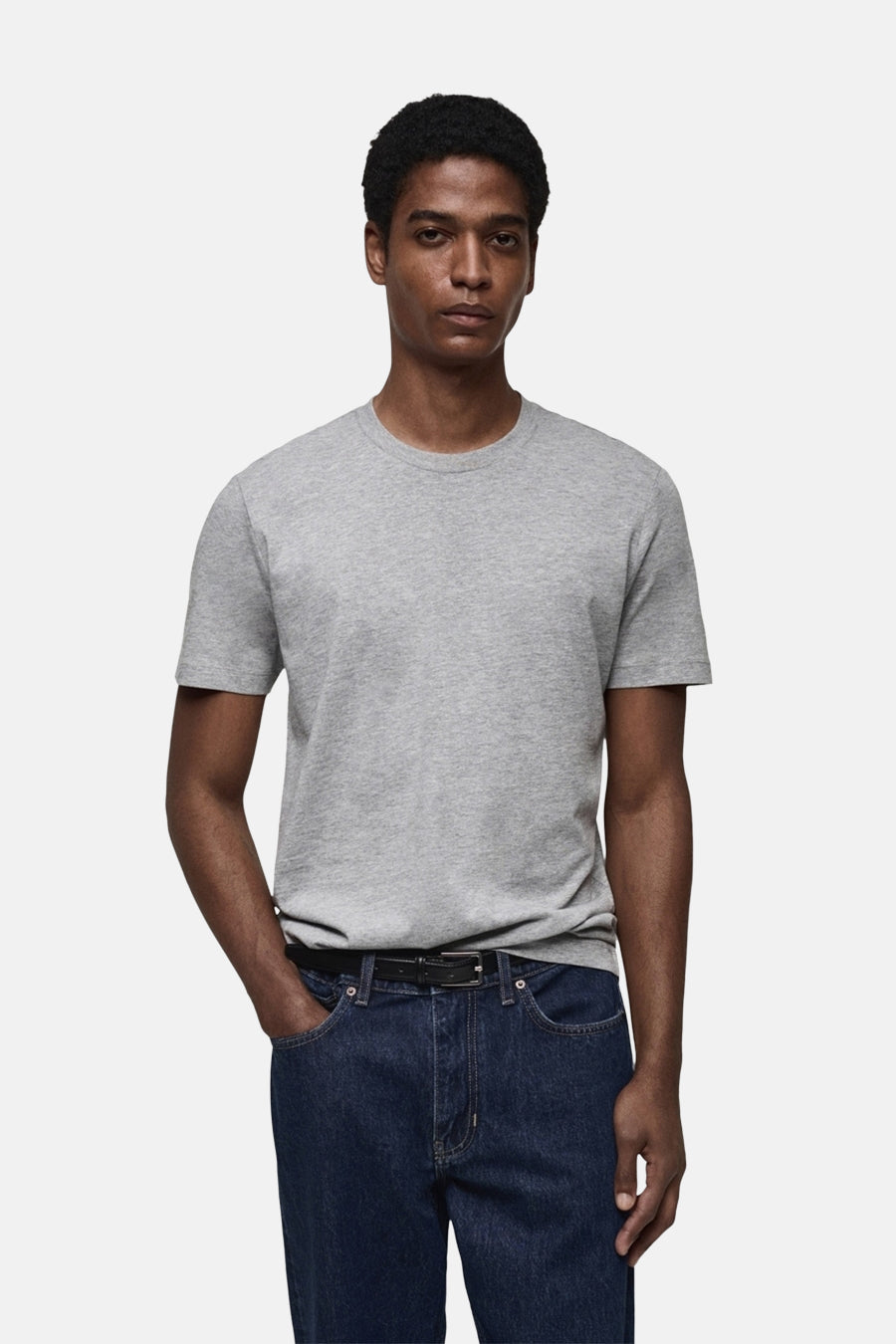 T-shirt (korte mouwen) Grijs - MANGO