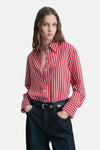 Chemisier (manches longues) Rouge - MANGO