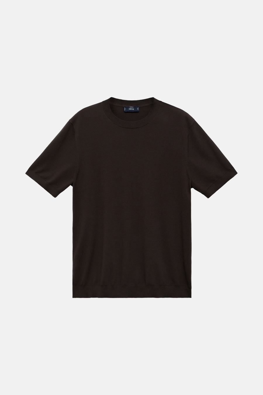 T-shirt (korte mouwen) Bruin - MANGO