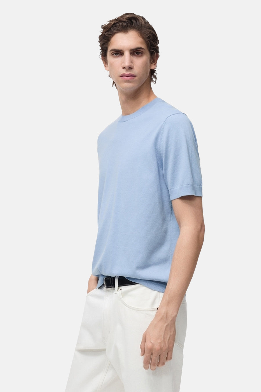 T-shirt (korte mouwen) Blauw - MANGO
