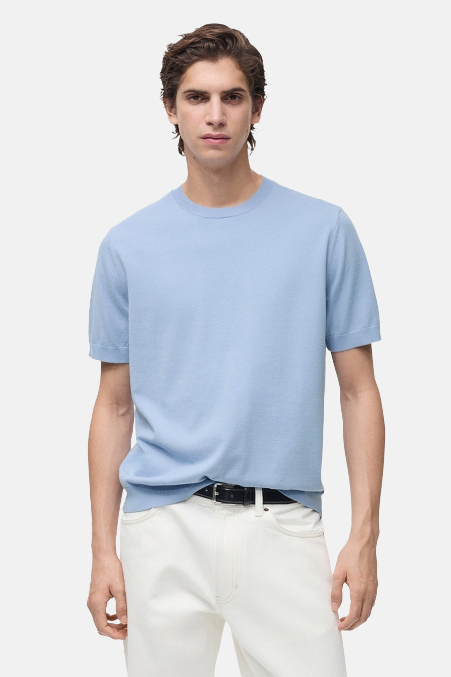 T-shirt (korte mouwen) Blauw - MANGO