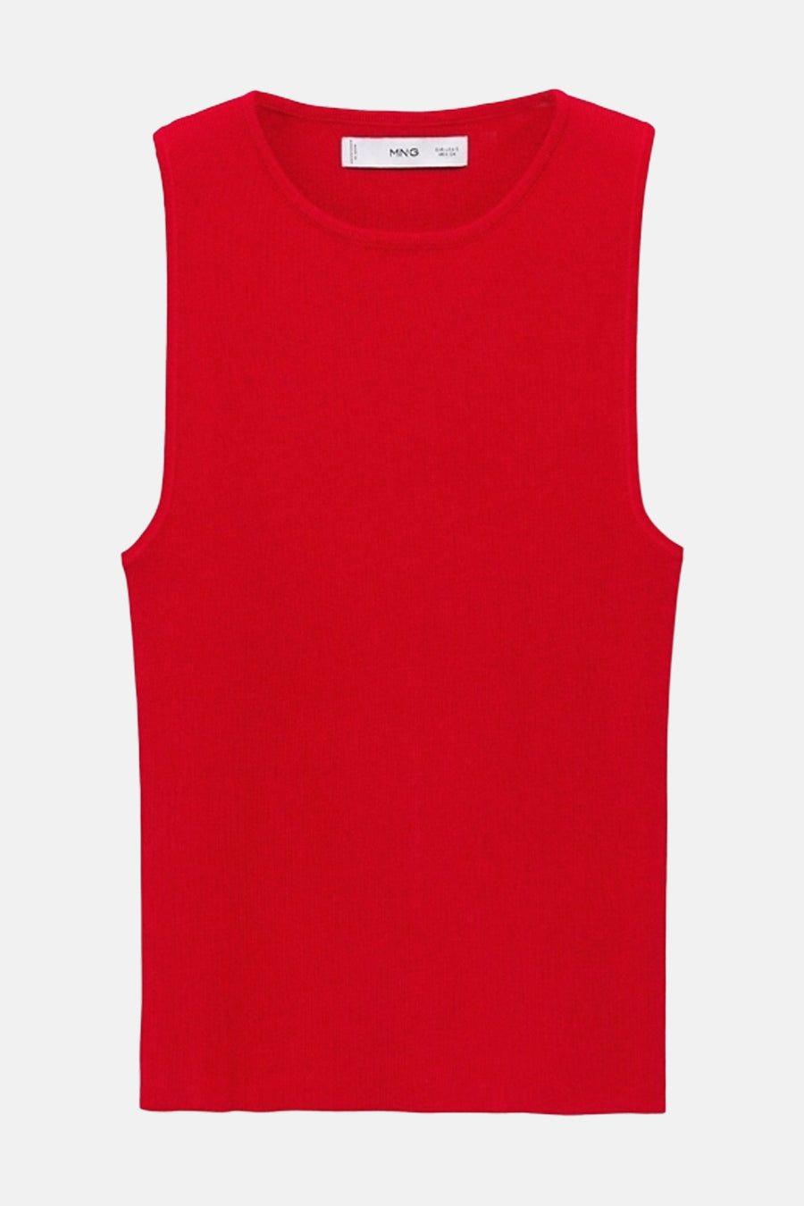 Top (sans manches) Rouge - MANGO