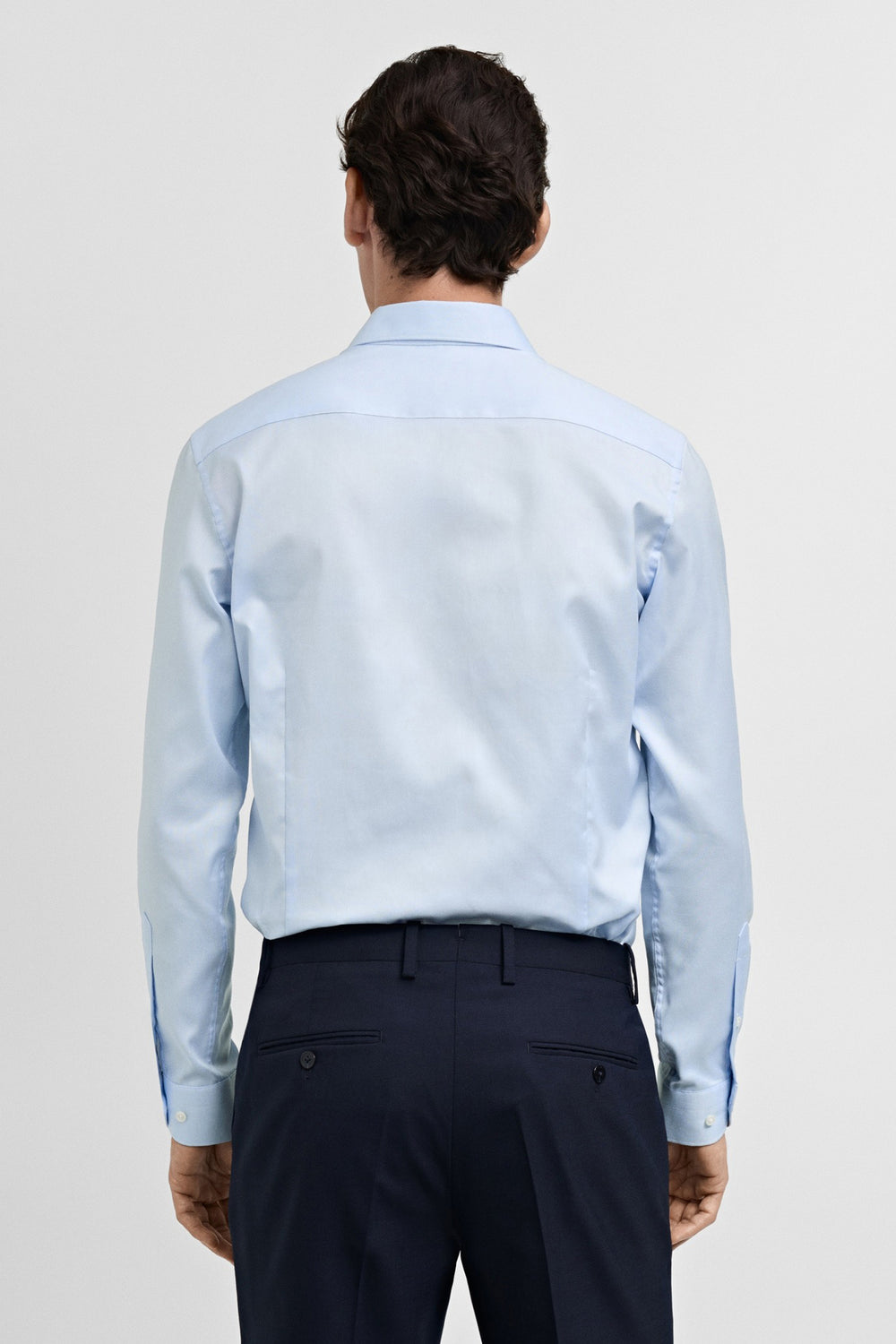 Hemd (lange mouwen) Blauw - MANGO