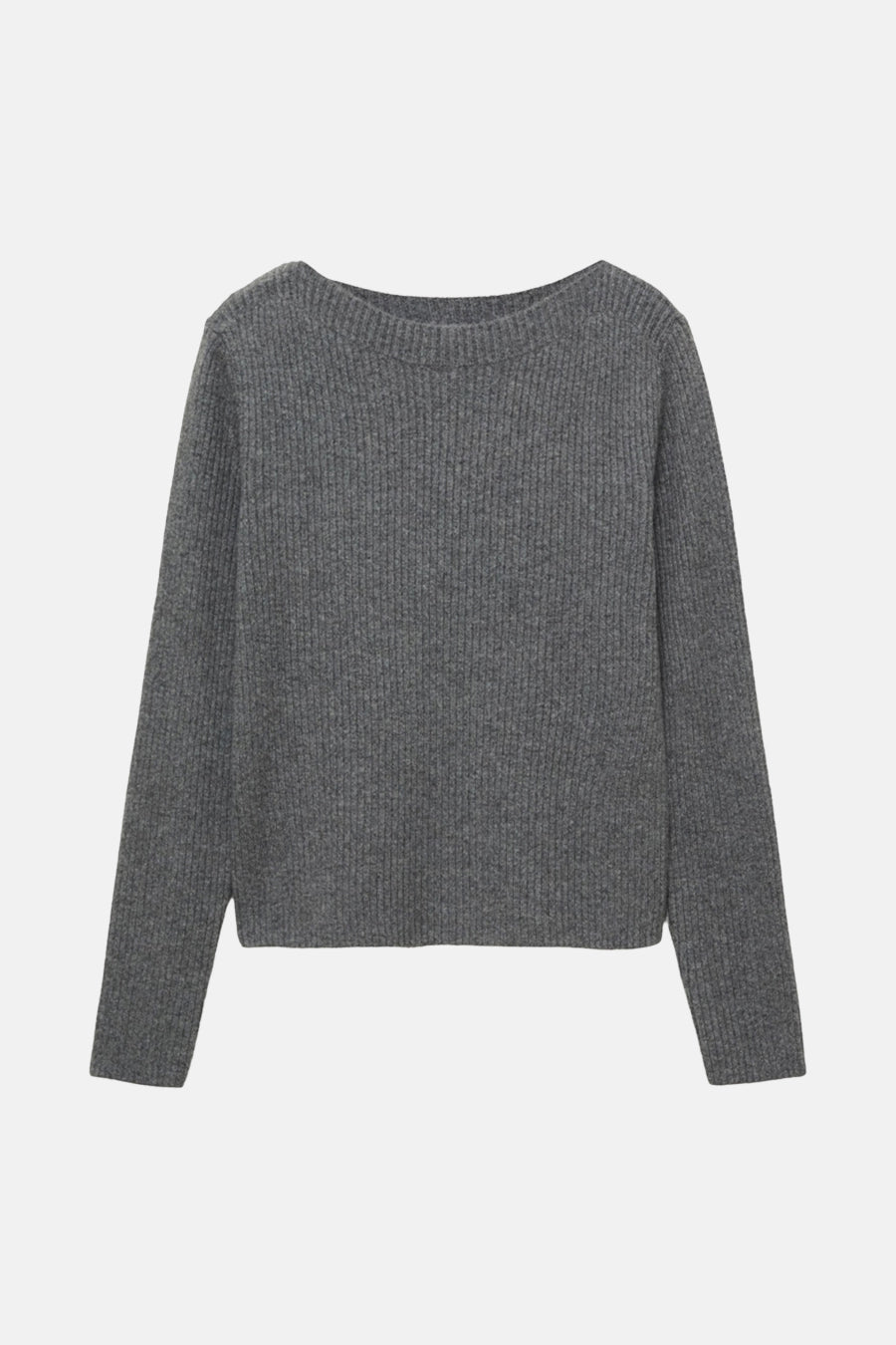 Pull col rond Noir - MANGO
