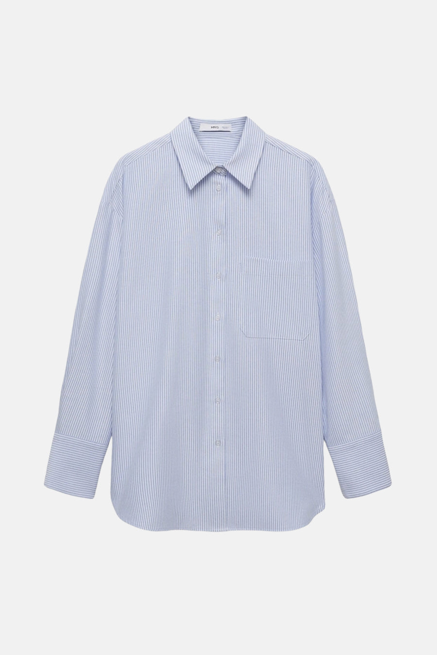 Chemisier (manches longues) Bleu - MANGO