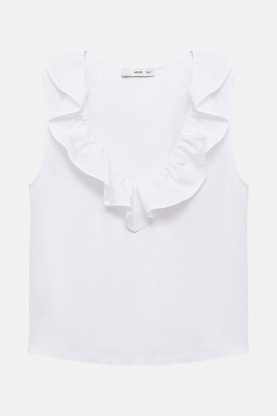 Top (zonder mouwen) Wit - MANGO