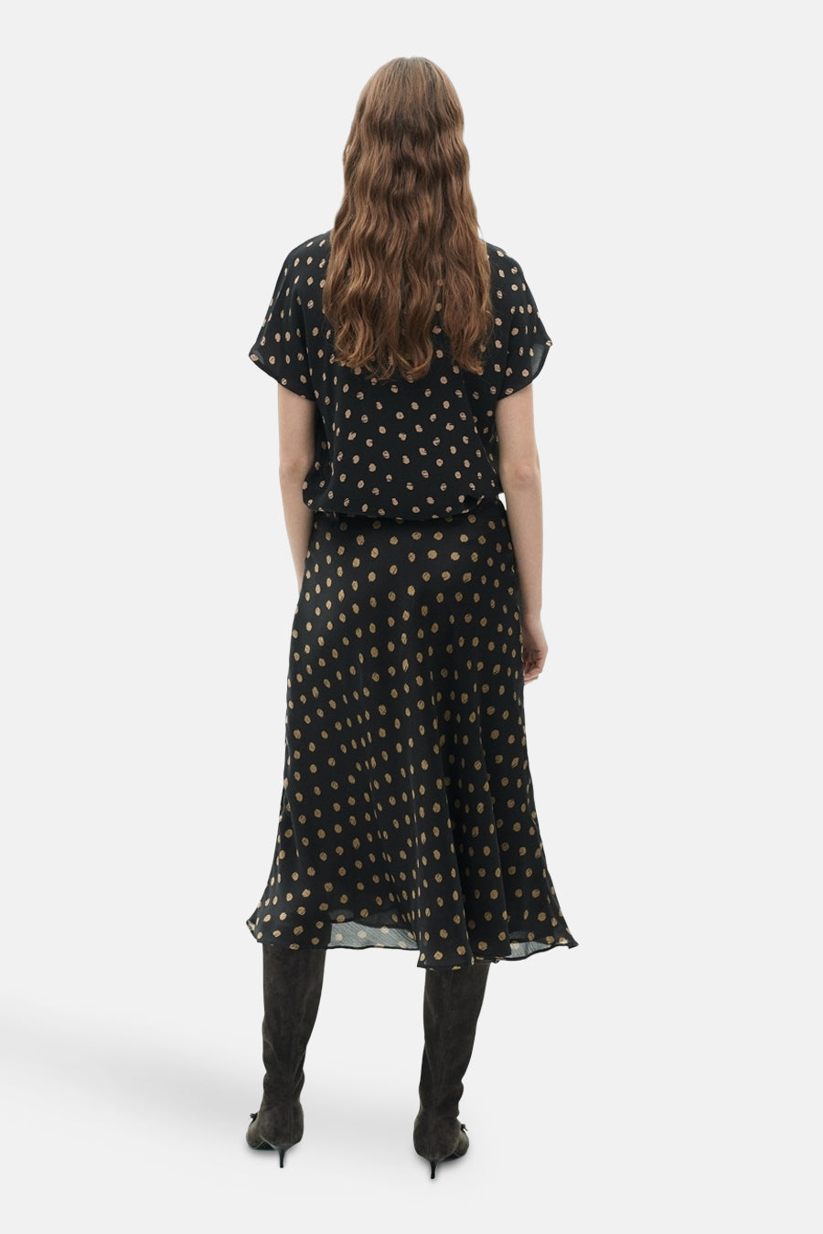 Jupe longue Multicolore - MANGO
