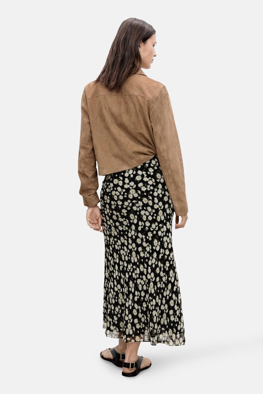 Jupe longue Multicolore - MANGO