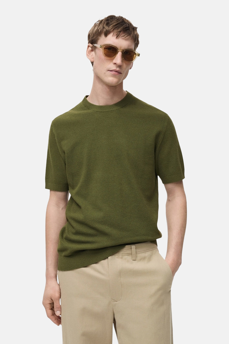 T-shirt (korte mouwen) Groen - MANGO