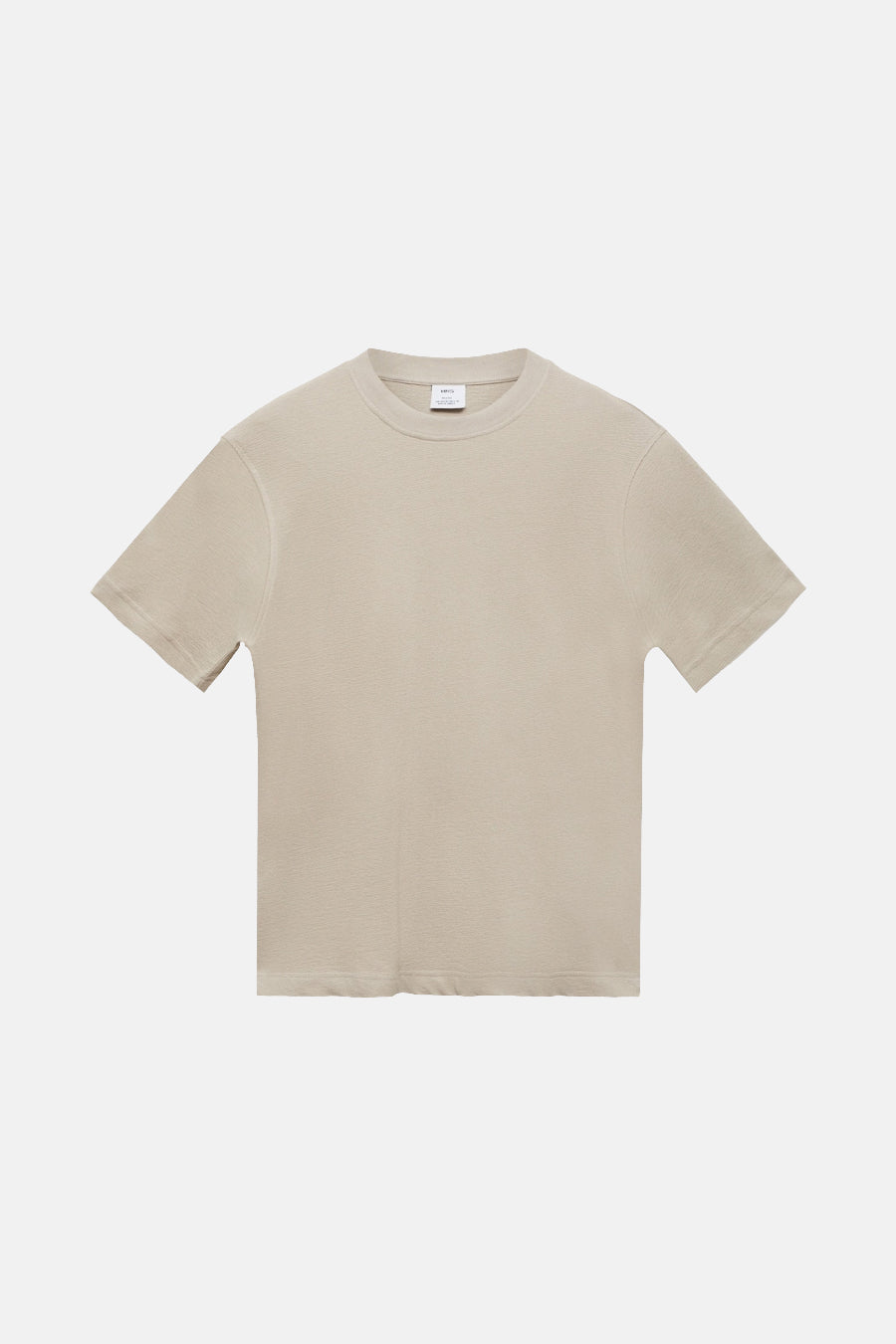 T-shirt (korte mouwen) Ecru - MANGO