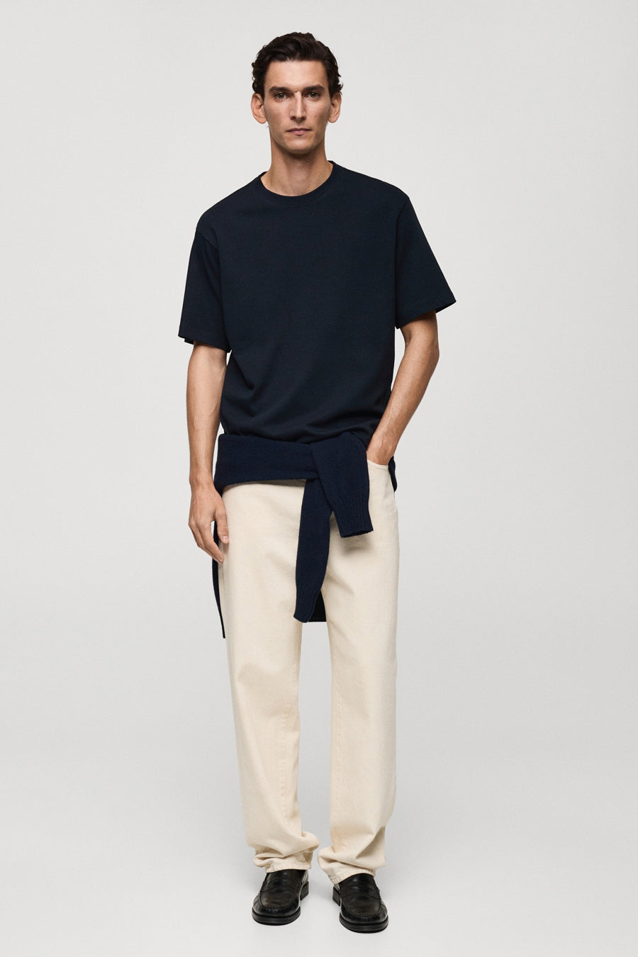 T-shirt (korte mouwen) Blauw - MANGO