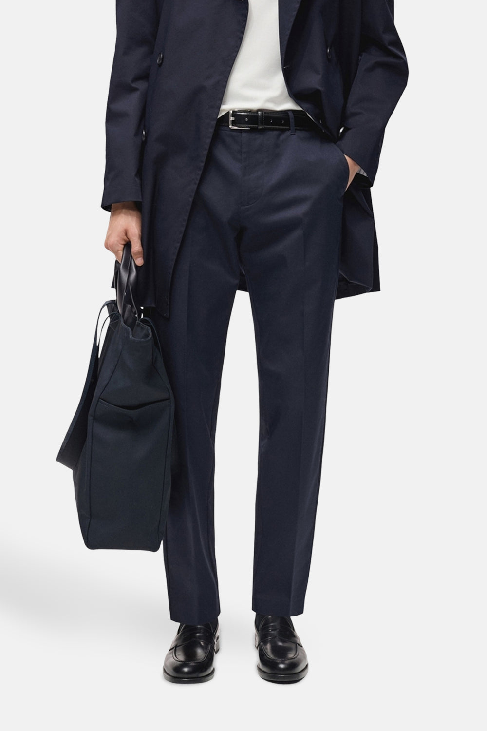 Pantalon cargo Bleu - MANGO