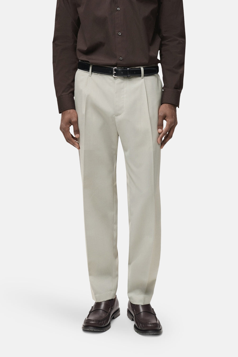 Pantalon de costume Blanc - MANGO