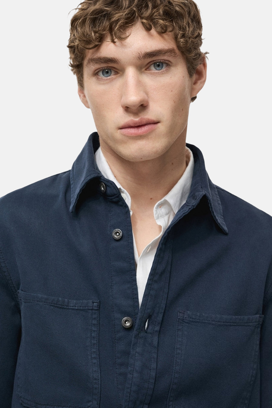 Hemd (lange mouwen) Blauw - MANGO
