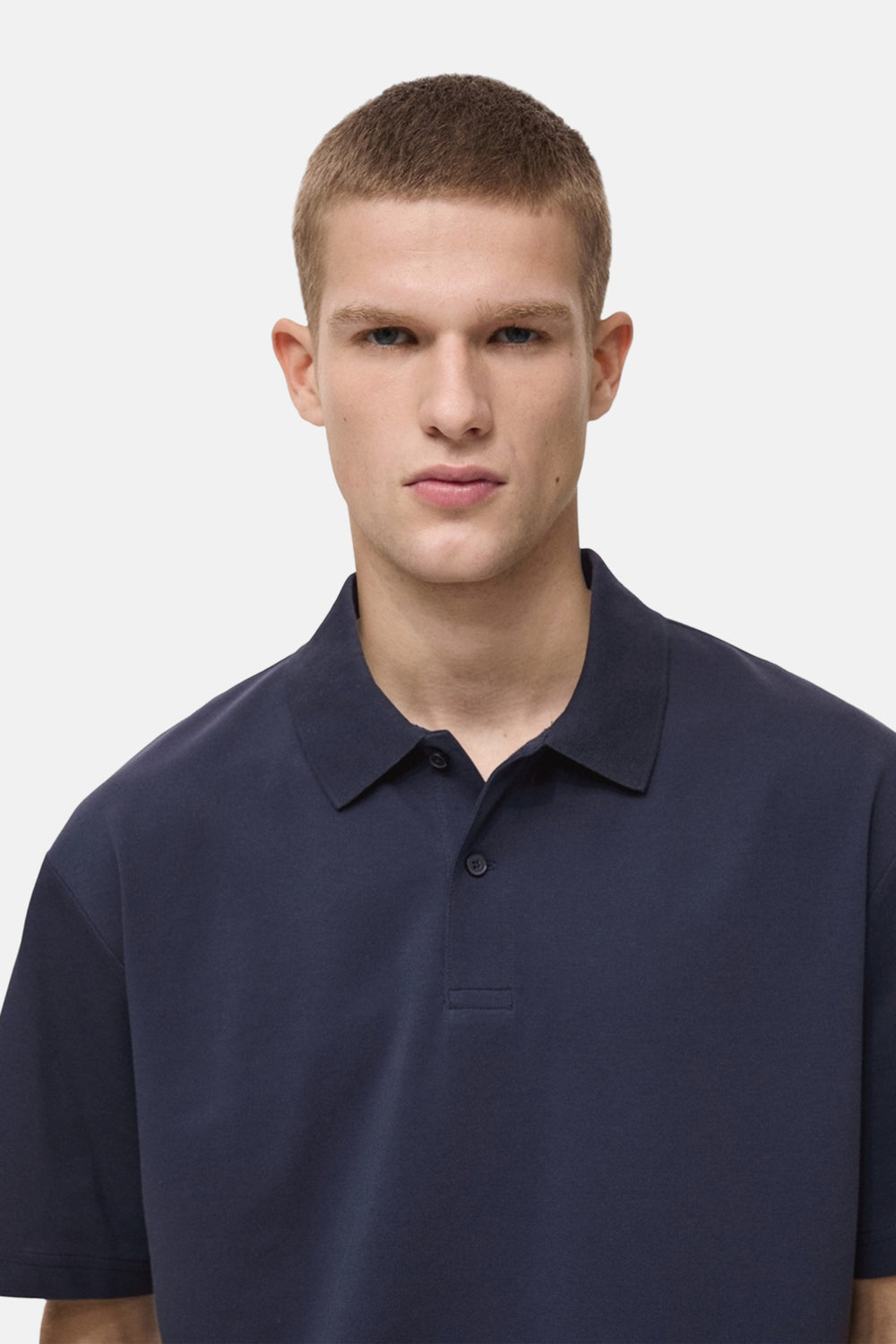 Polo Blauw - MANGO