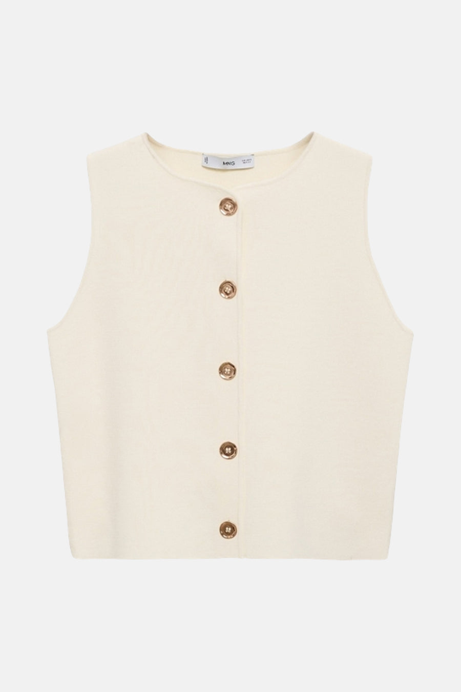 Gilet Écru - MANGO