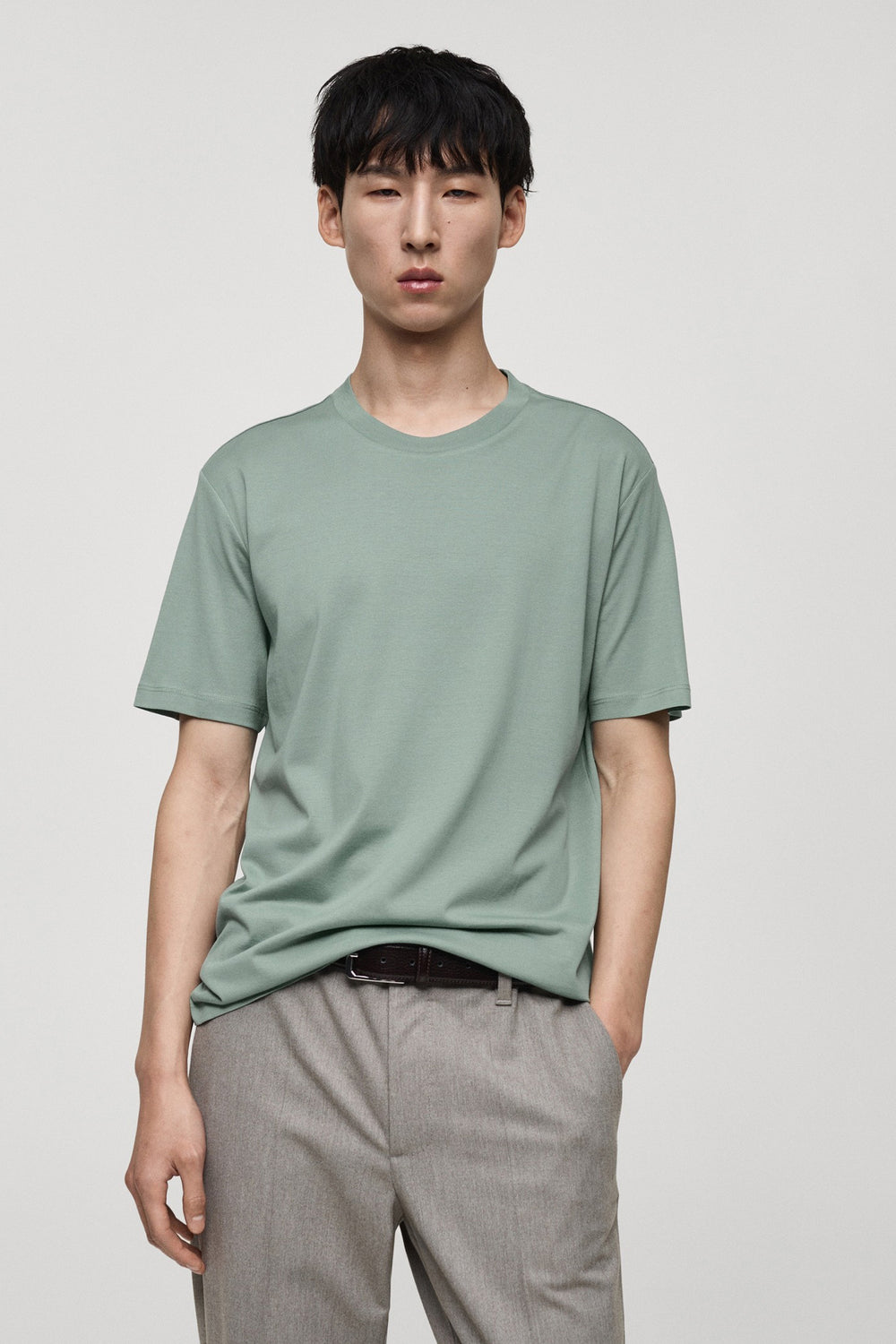 T-shirt (korte mouwen) Groen - MANGO