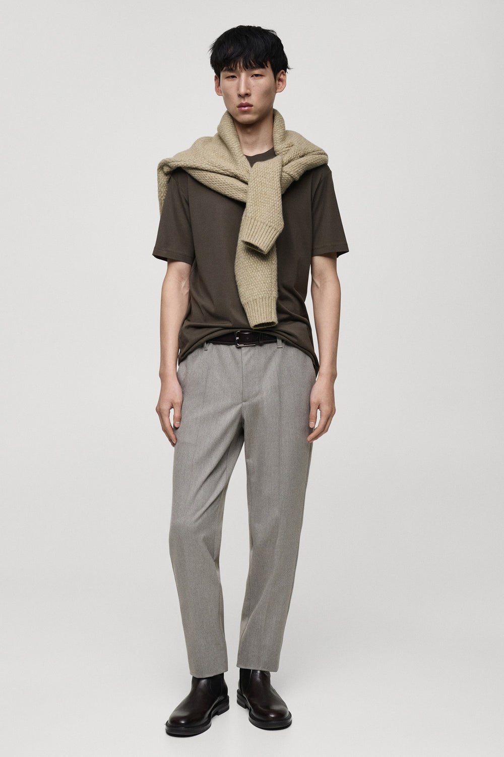 T-shirt (korte mouwen) Zwart - MANGO