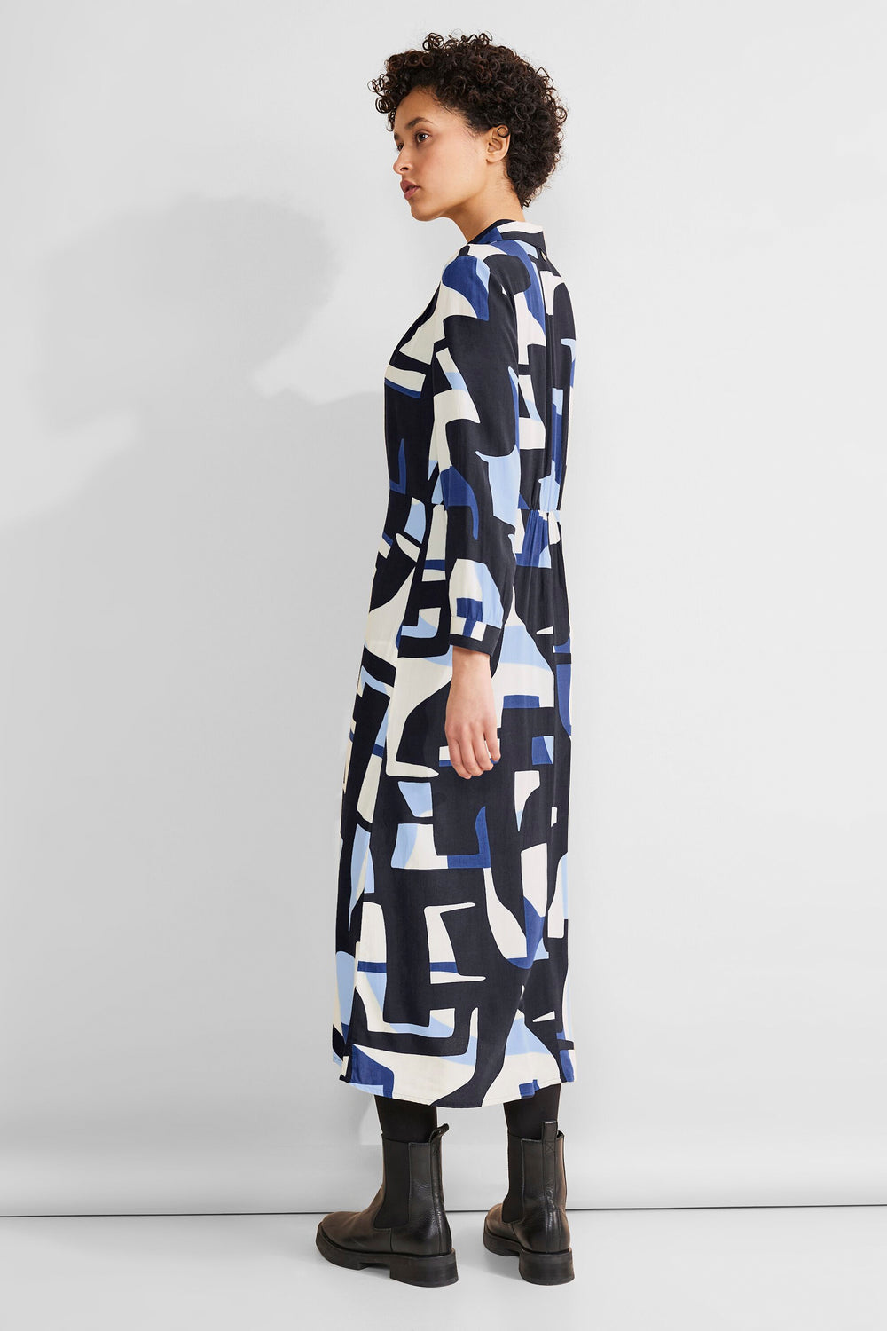 Kleedje Blauw - STREET ONE