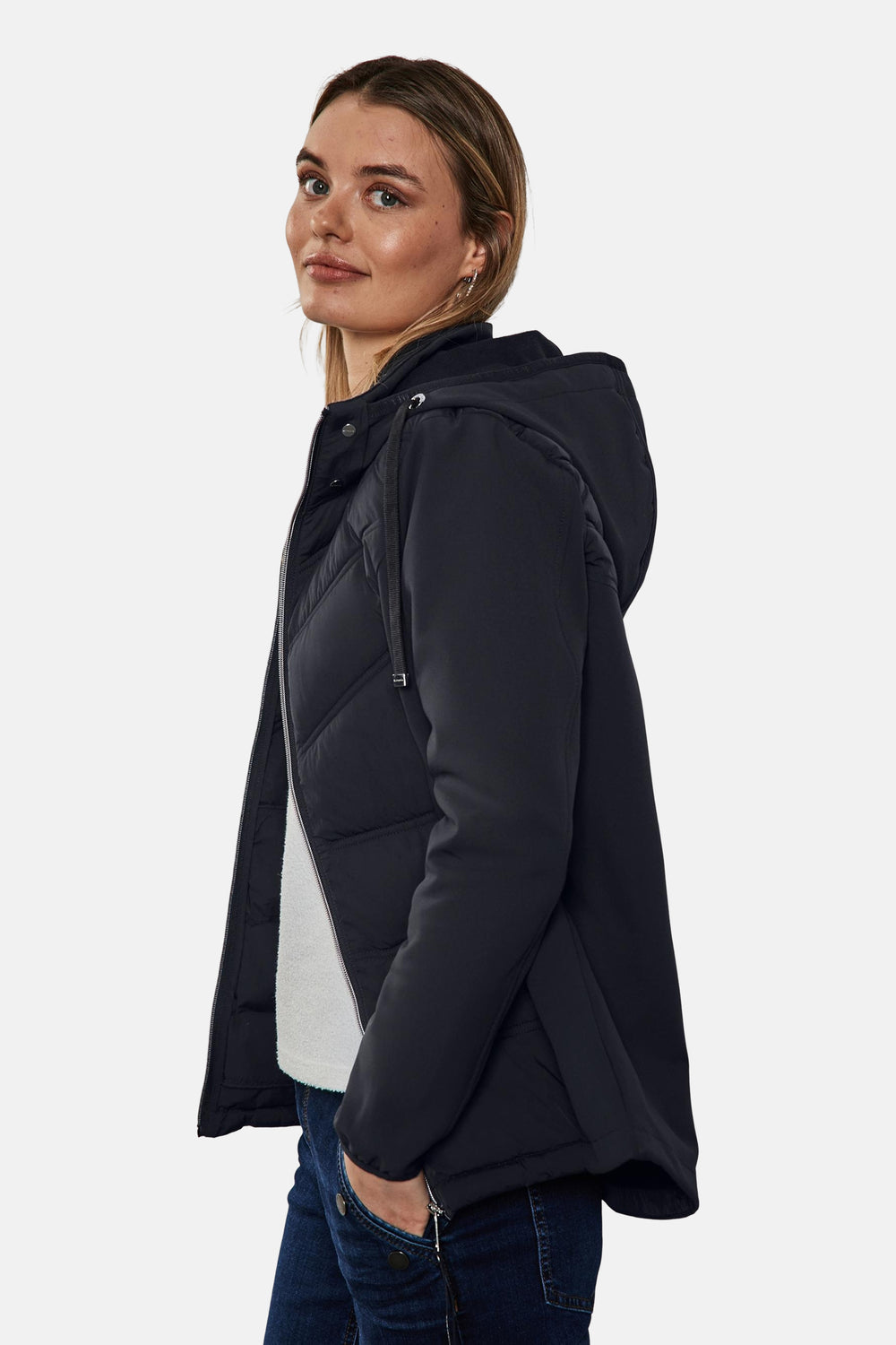 Veste courte Bleu - STREET ONE