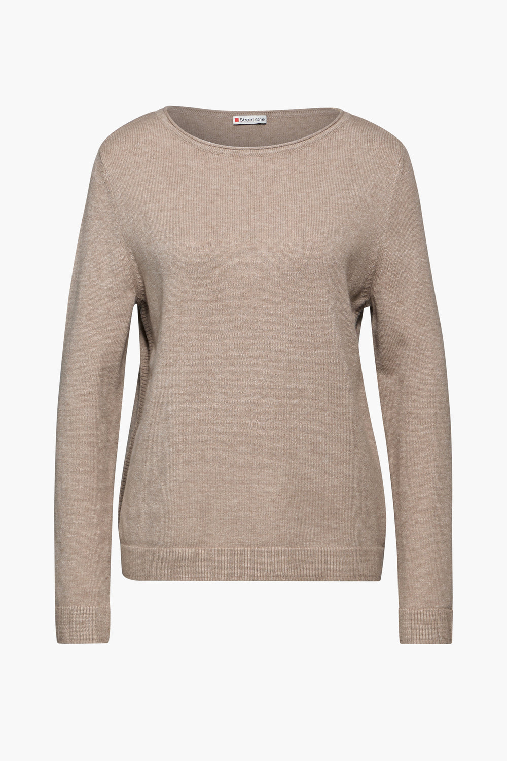 Pull col rond Beige - STREET ONE