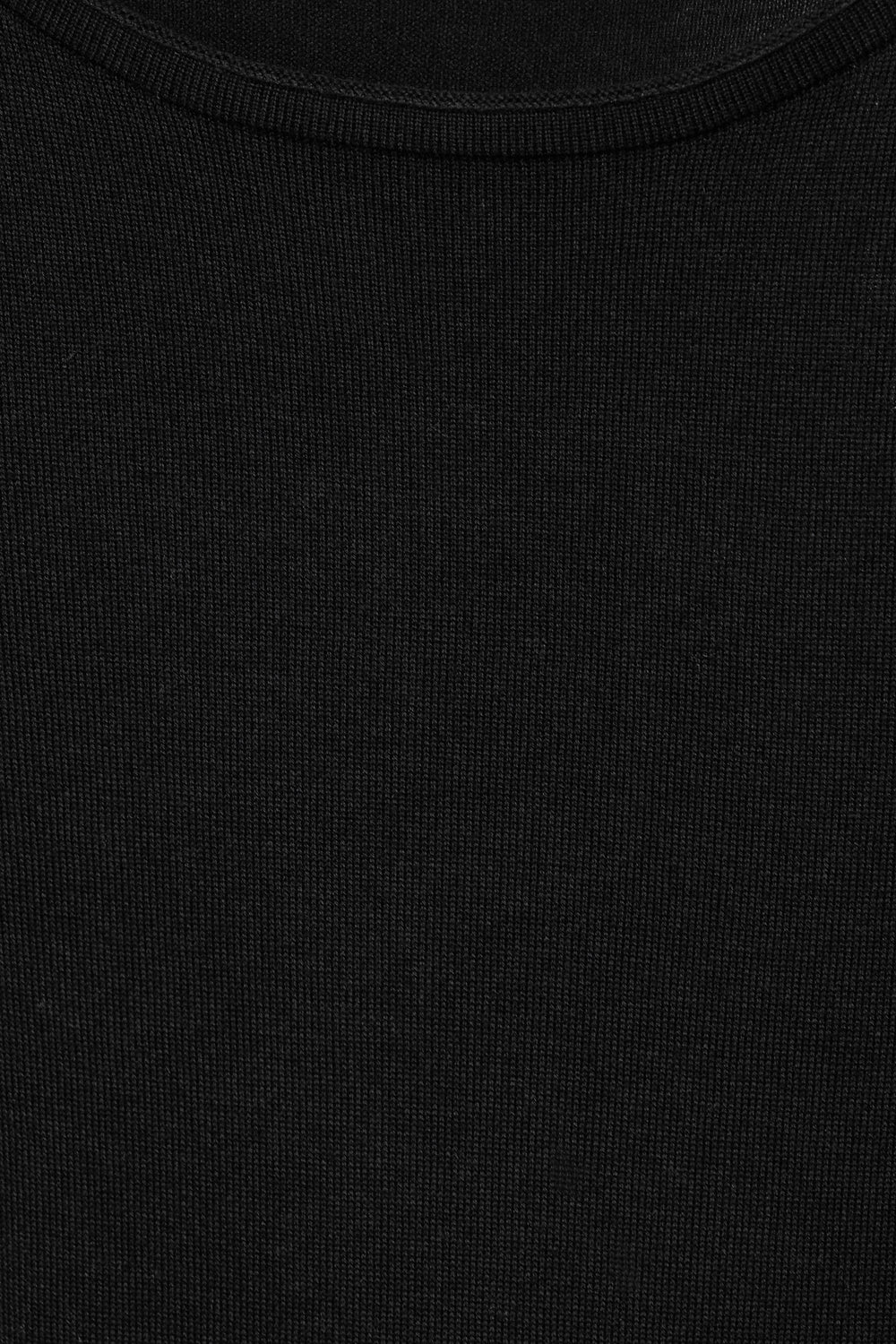 Pull col rond Noir - STREET ONE