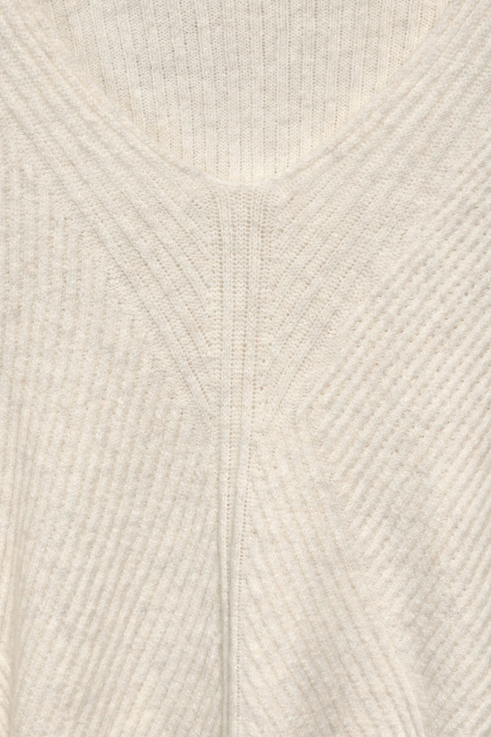 Pull col V Beige - STREET ONE