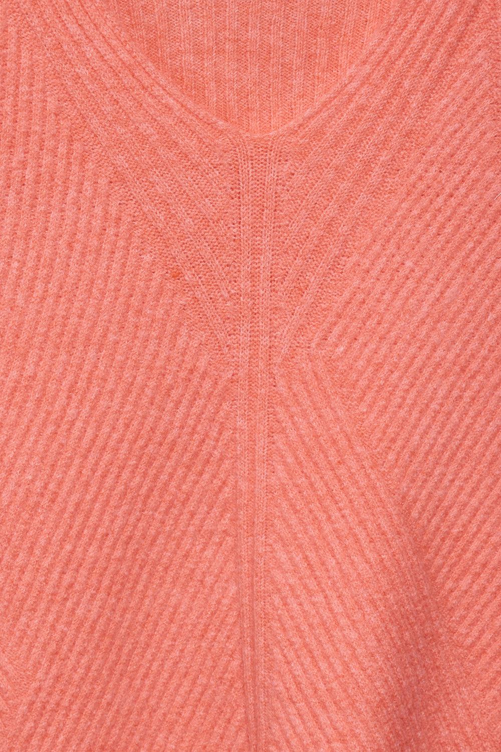 Trui met V-hals Oranje - STREET ONE