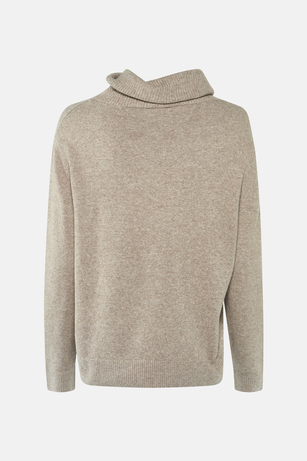 Pull col montant Beige - STREET ONE