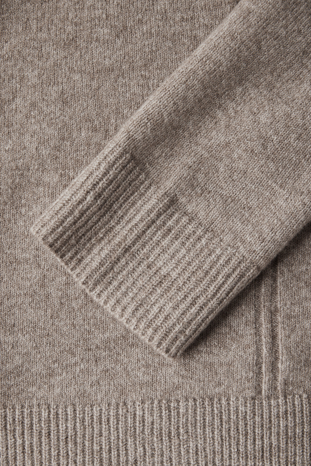 Pull col montant Beige - STREET ONE