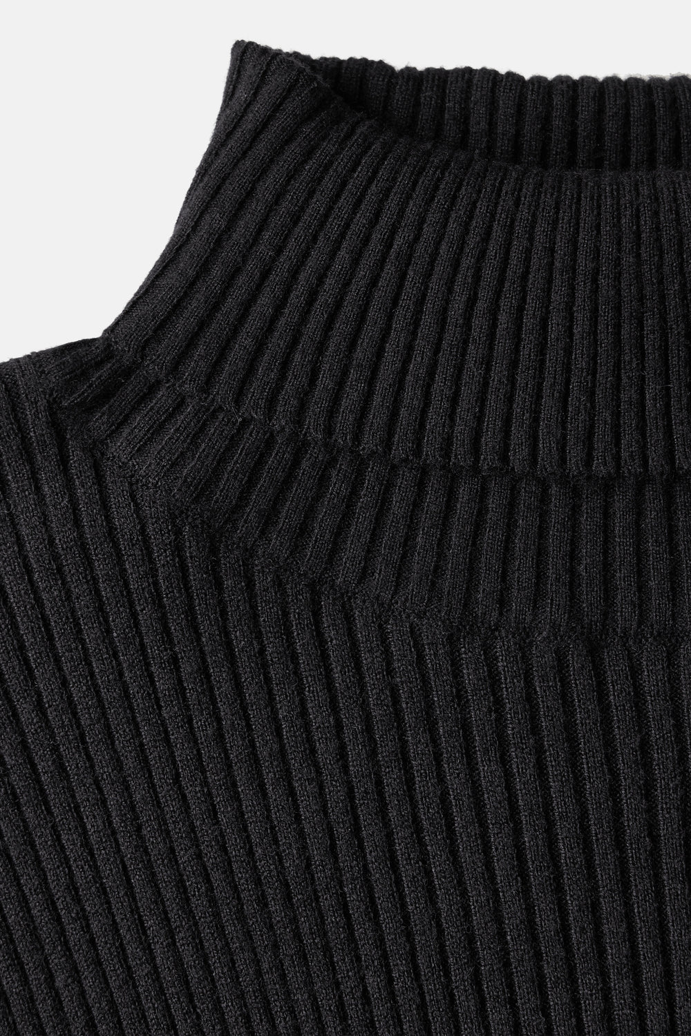 Pull col montant Noir - STREET ONE