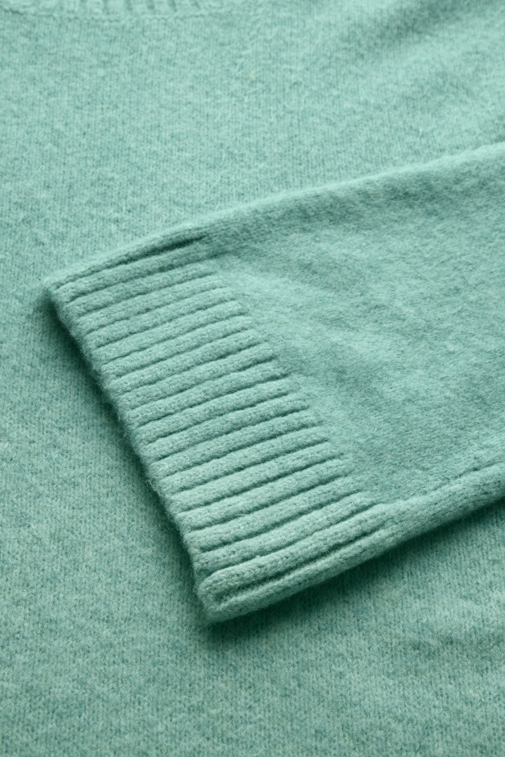 Pull col rond VERT - STREET ONE