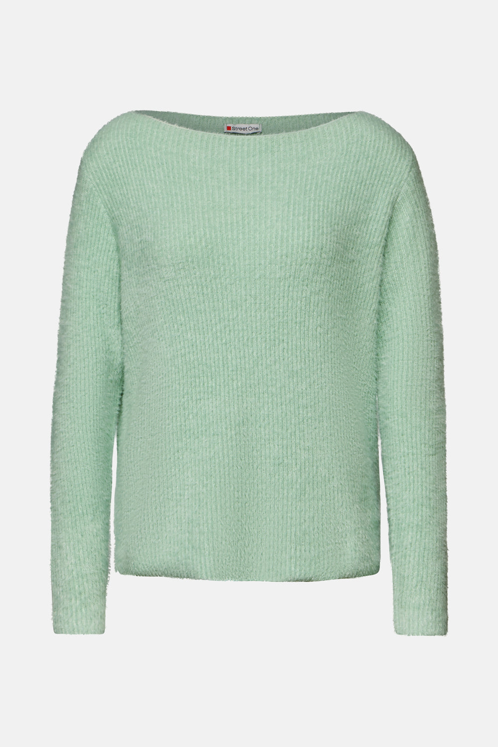 Pull col rond VERT - STREET ONE