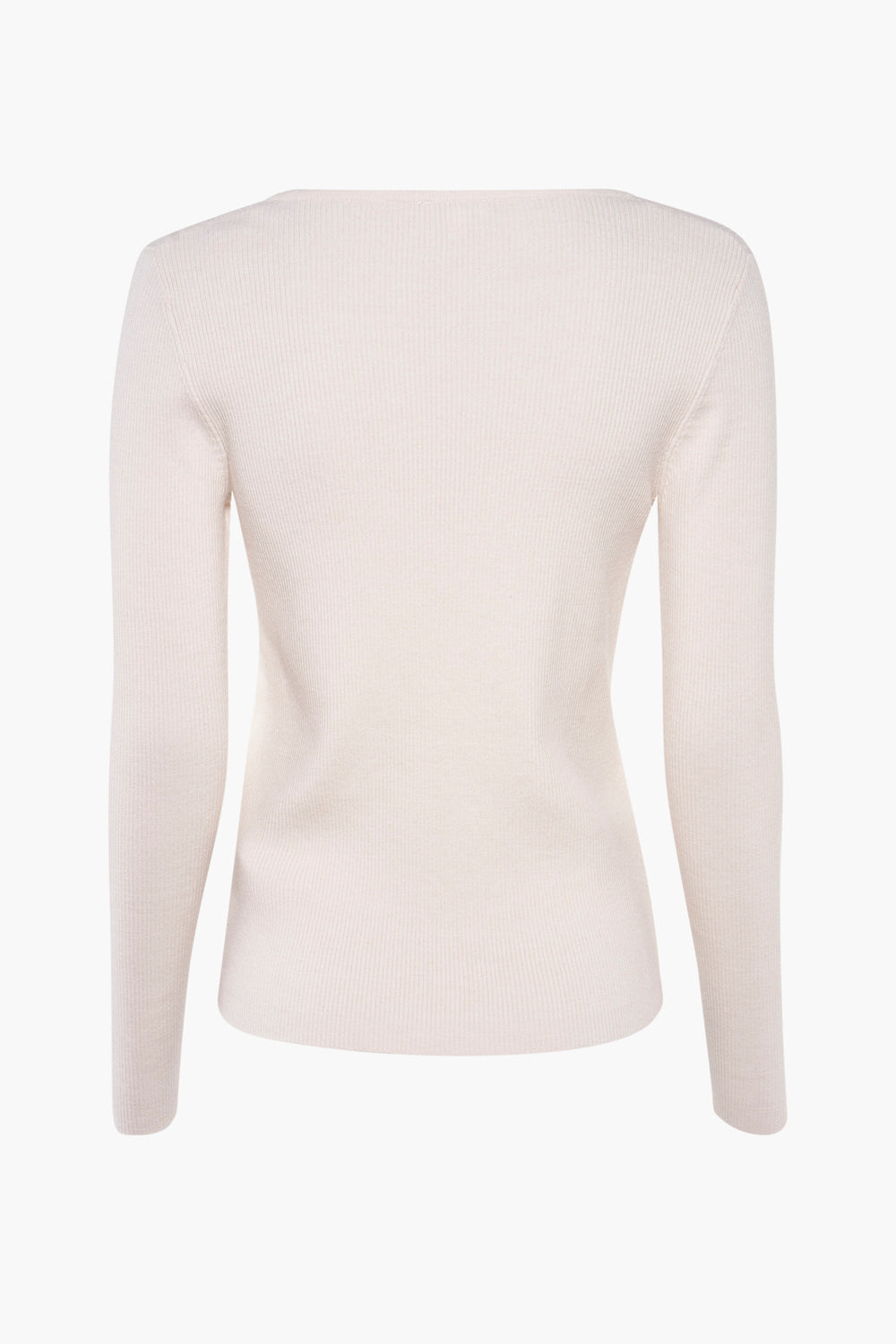 Trui met ronde hals Beige - STREET ONE