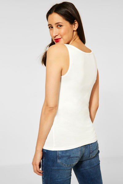 Singlet Wit - STREET ONE