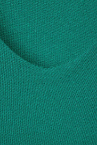 Top uni manches courtes Vert - STREET ONE