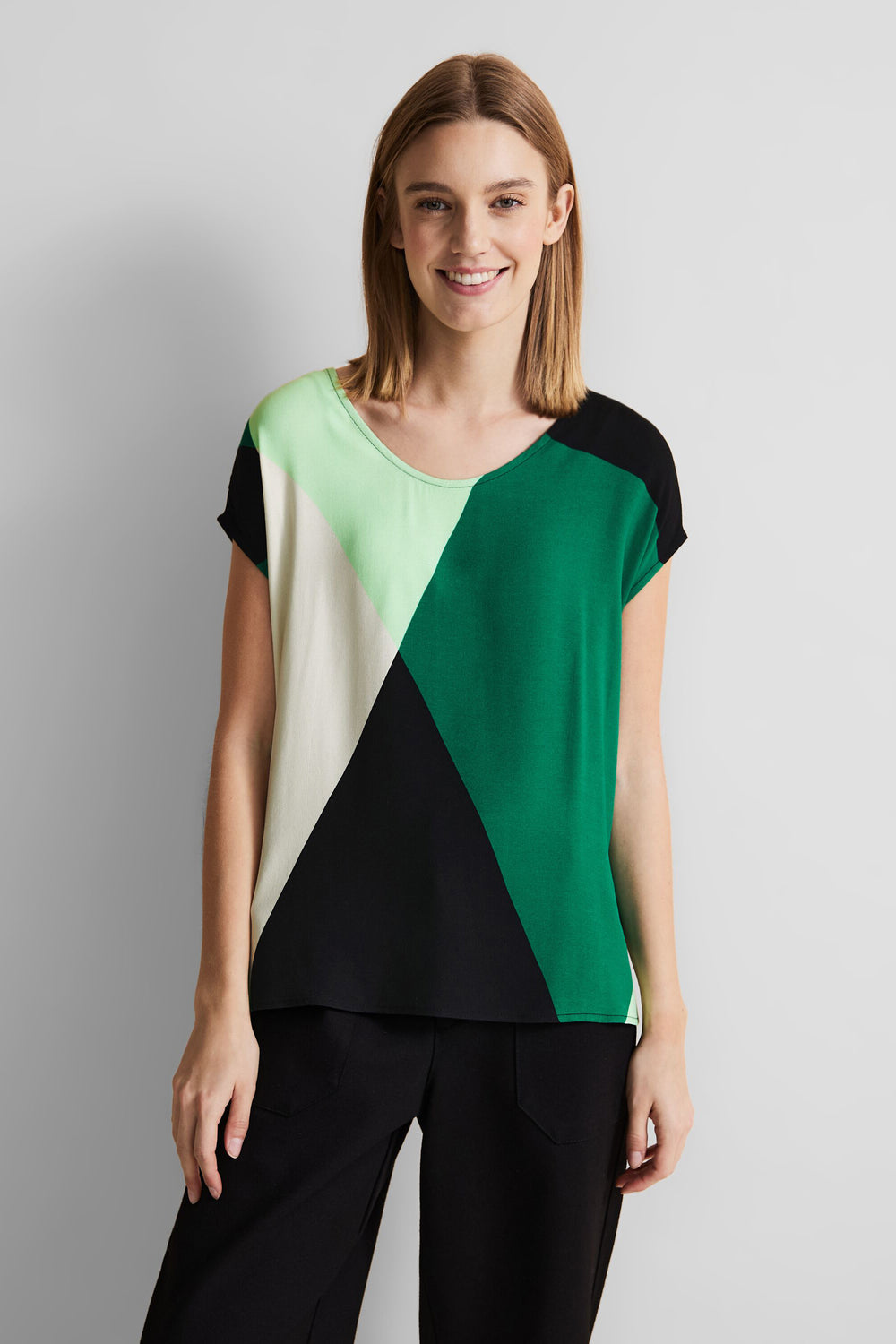 T-shirt (manches courtes) Vert - STREET ONE