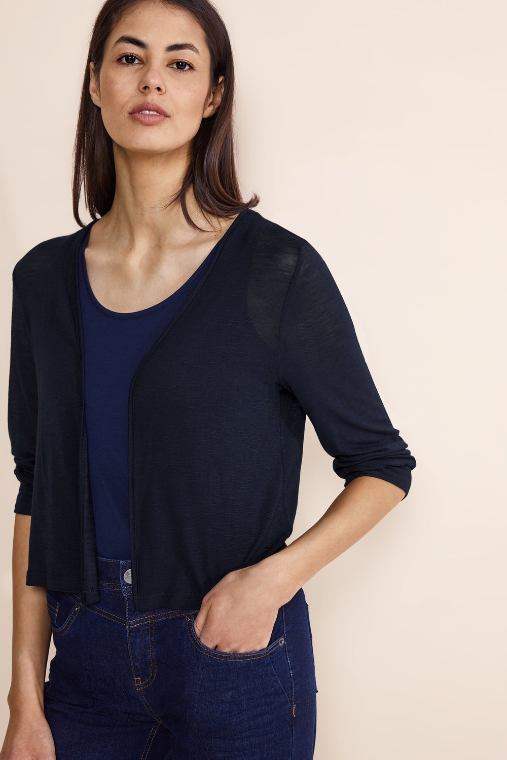 Cardigan Blauw - STREET ONE