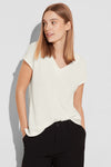 Top uni manches courtes Blanc - STREET ONE