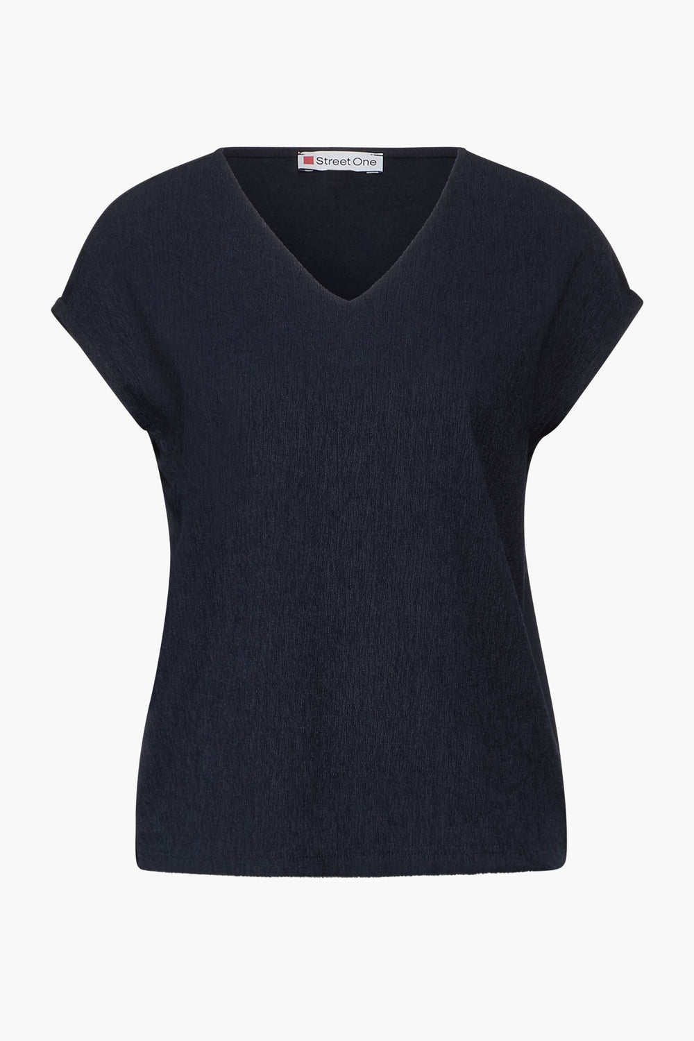 Top uni manches courtes Bleu - STREET ONE
